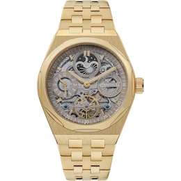 Ingersoll 1892 The Broadway Men's Automatic Gold Tone Bracelet Watch