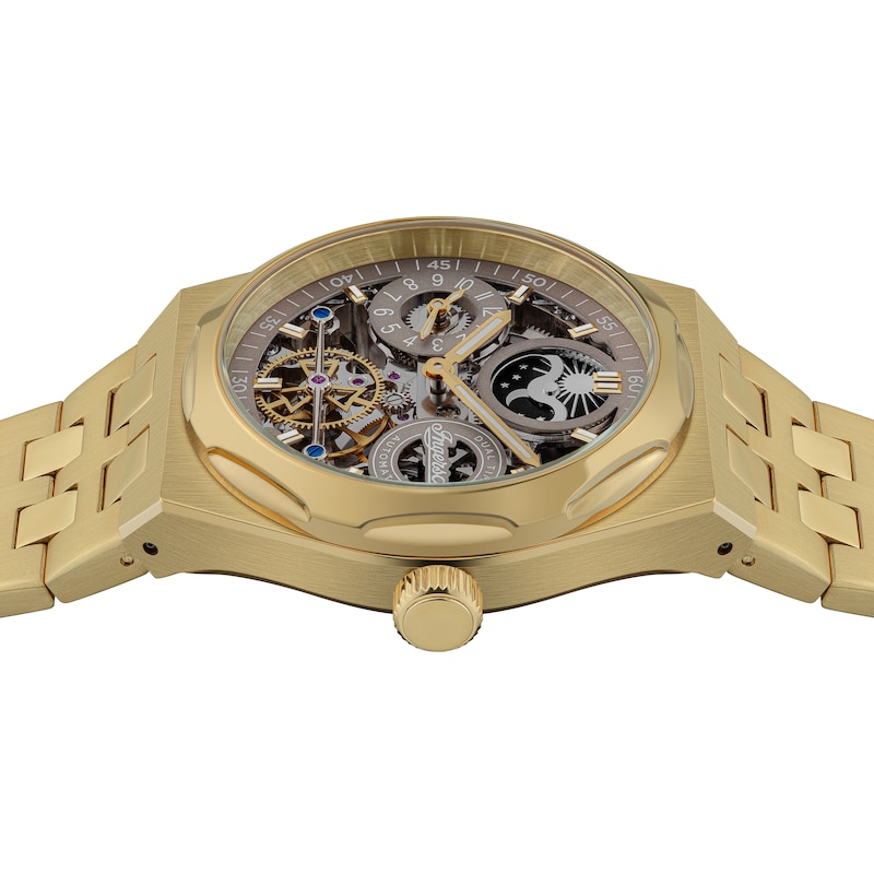Main Image 2 of Ingersoll 1892 The Broadway Men's Automatic Gold Tone Bracelet Watch