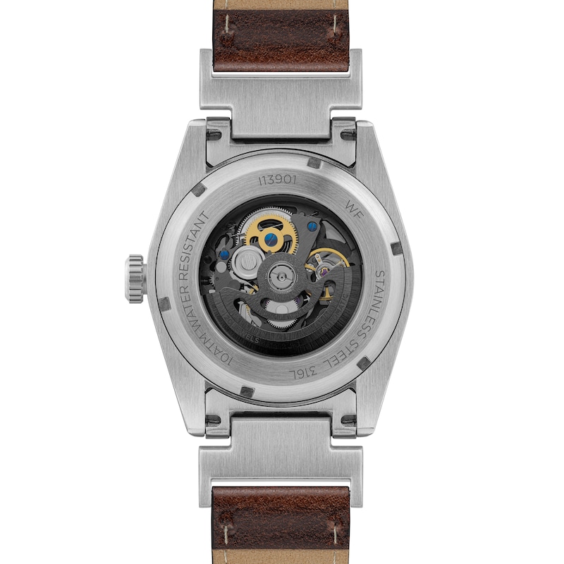 Main Image 4 of Ingersoll 1892 The Scovill Men's Automatic Brown Leather Strap Watch