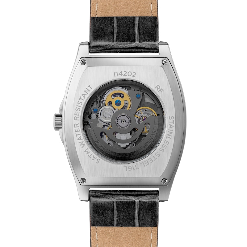 Main Image 4 of Ingersoll 1892 The California Men's Automatic Black Leather Strap Watch