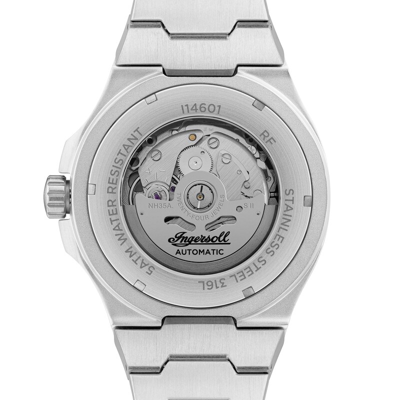 Main Image 4 of Ingersoll 1892 The Catalina Men's Automatic Turquoise Dial Stainless Steel Bracelet Watch