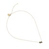 Thumbnail Image 2 of Radley 18ct Gold Plated Sterling Silver Black Stone Set Jumping Dog Pendant Necklace
