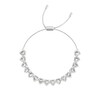 Thumbnail Image 1 of Radley Silver Tone Heart Stone Set Bolo Bracelet