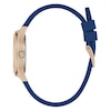 Thumbnail Image 2 of Guess Ladies' Rose Gold Tone Stone Set Blue Silicone Strap Watch