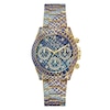 Thumbnail Image 1 of Guess Ladies' Stone Set Purple Snake Effect Bracelet Watch