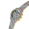 Thumbnail Image 4 of Guess Ladies' Stone Set Purple Snake Effect Bracelet Watch
