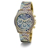 Thumbnail Image 5 of Guess Ladies' Stone Set Purple Snake Effect Bracelet Watch