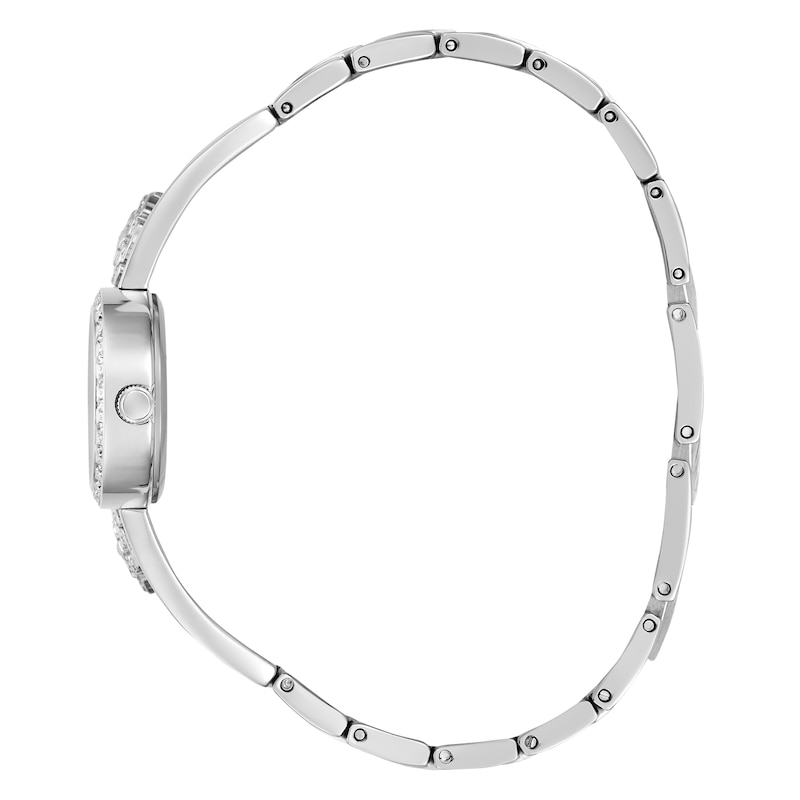 Main Image 2 of Guess Ladies' Stone Set Peony Flower Detail Bracelet Watch