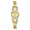 Thumbnail Image 1 of Guess Ladies' Stone Set Flower Stud Detail Gold Tone Chain Bracelet Watch