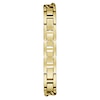 Thumbnail Image 3 of Guess Ladies' Stone Set Flower Stud Detail Gold Tone Chain Bracelet Watch