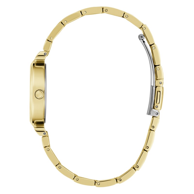Main Image 2 of Guess Ladies' Stone Set Detail Gold Tone Bracelet Watch
