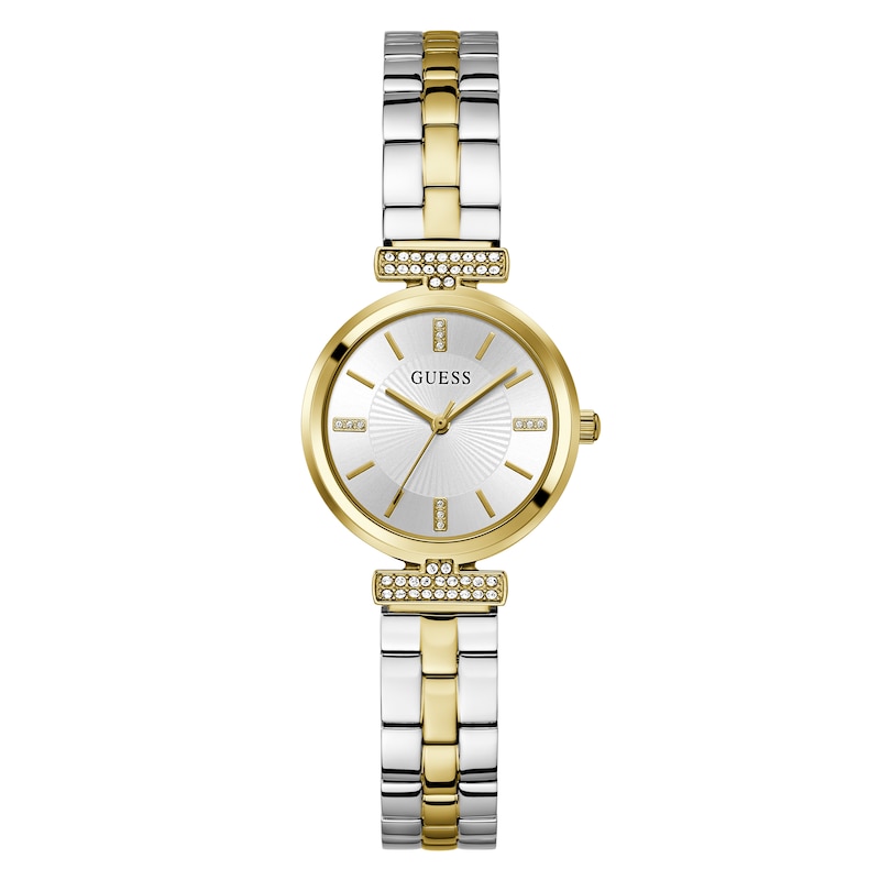 Main Image 1 of Guess Ladies' Stone Set Two Tone Bracelet Watch