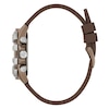 Thumbnail Image 2 of Guess 40th Edition Ladies' Brown Tone Stone Set Fabric Backed Silicone Strap Watch