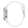 Thumbnail Image 2 of Guess 40th Edition Ladies' Stainless Steel Stone Set Fabric Backed Silicone Strap Watch