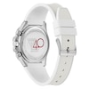 Thumbnail Image 6 of Guess 40th Edition Ladies' Stainless Steel Stone Set Fabric Backed Silicone Strap Watch