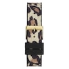 Thumbnail Image 3 of Guess 40th Edition Ladies' Gold Tone Stone Set Leopard Print Silicone Strap Watch