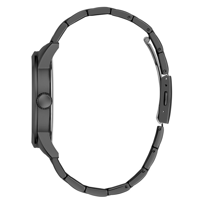 Main Image 2 of Guess Men's Logo Black Tone Bracelet Watch