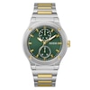 Thumbnail Image 1 of Guess Men's Green Dial Two Tone Bracelet Watch