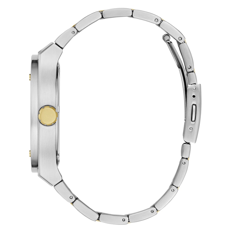 Main Image 2 of Guess Men's Green Dial Two Tone Bracelet Watch