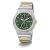 Thumbnail Image 5 of Guess Men's Green Dial Two Tone Bracelet Watch