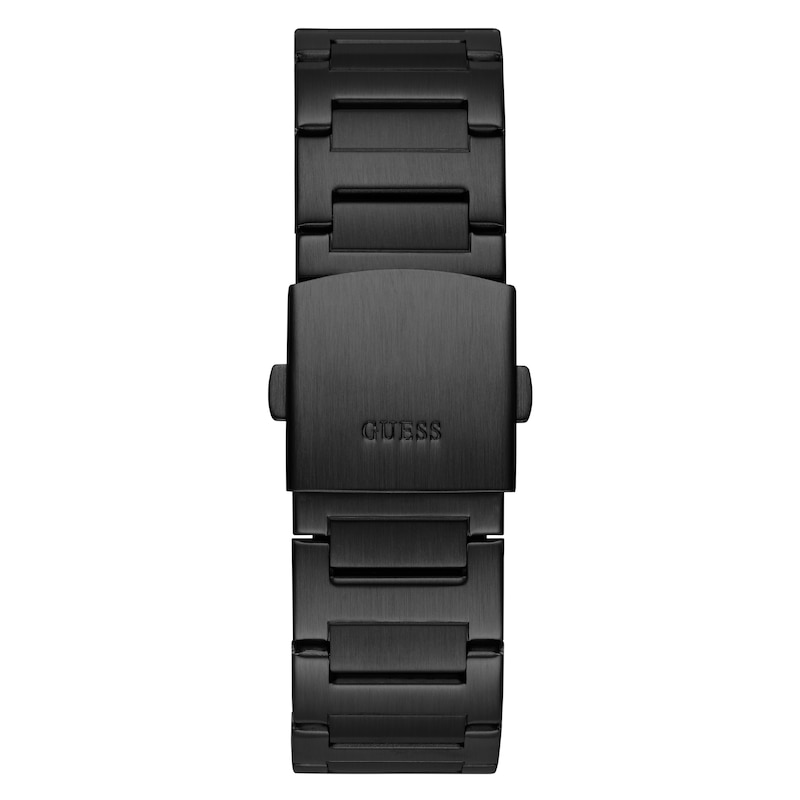 Main Image 3 of Guess Men's Gold Detail Black Tone Bracelet Watch