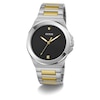 Thumbnail Image 5 of Guess Ladies' Two Tone Black Stone Dial Bracelet Watch