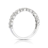 Thumbnail Image 3 of 9ct White Gold 0.33ct Diamond Cluster Eternity Ring