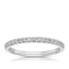 Thumbnail Image 1 of 9ct White Gold 0.20ct Diamond Claw Set Eternity Ring