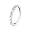 Thumbnail Image 2 of Platinum 0.15ct Diamond Channel Set Eternity Ring