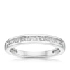 Thumbnail Image 1 of Platinum 0.33ct Diamond Channel Set Eternity Ring