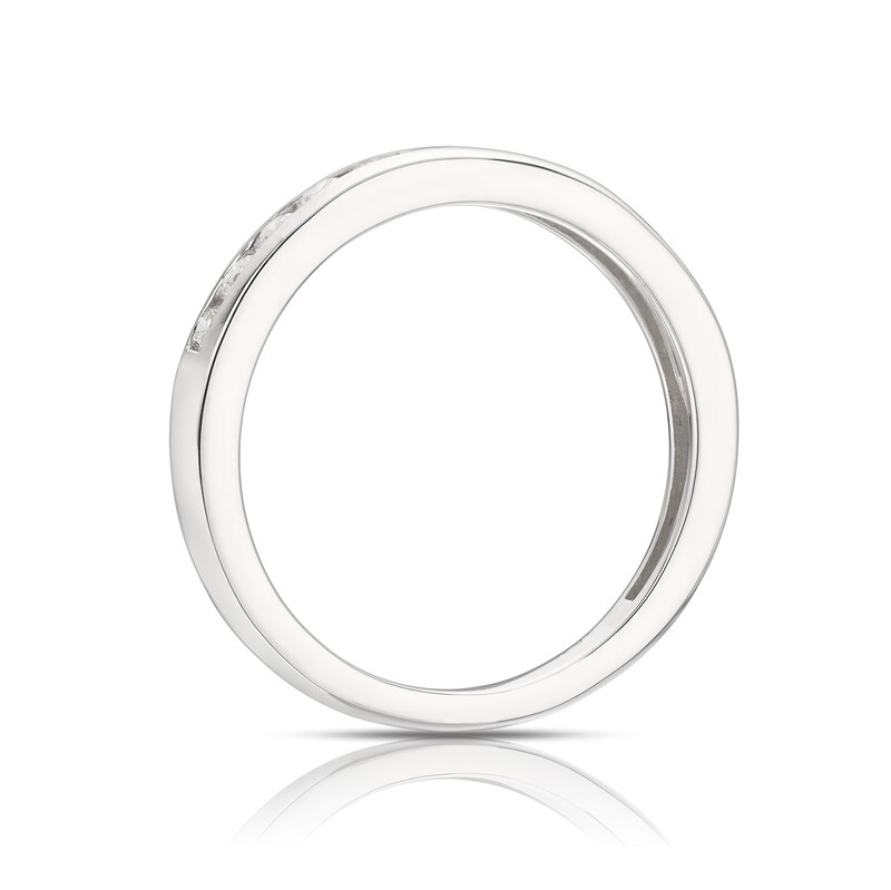 Main Image 3 of Platinum 0.33ct Diamond Channel Set Eternity Ring