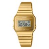 Thumbnail Image 1 of Casio Collection A700WEVG-9AEF Gold Tone Stainless Steel Bracelet Watch