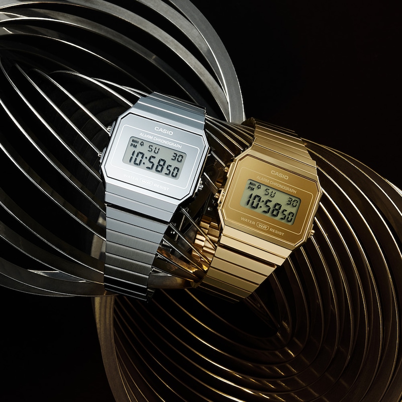 Main Image 3 of Casio Collection A700WEVG-9AEF Gold Tone Stainless Steel Bracelet Watch