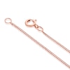 Thumbnail Image 3 of 9ct Rose Gold Amethyst & Diamond Pendant Necklace