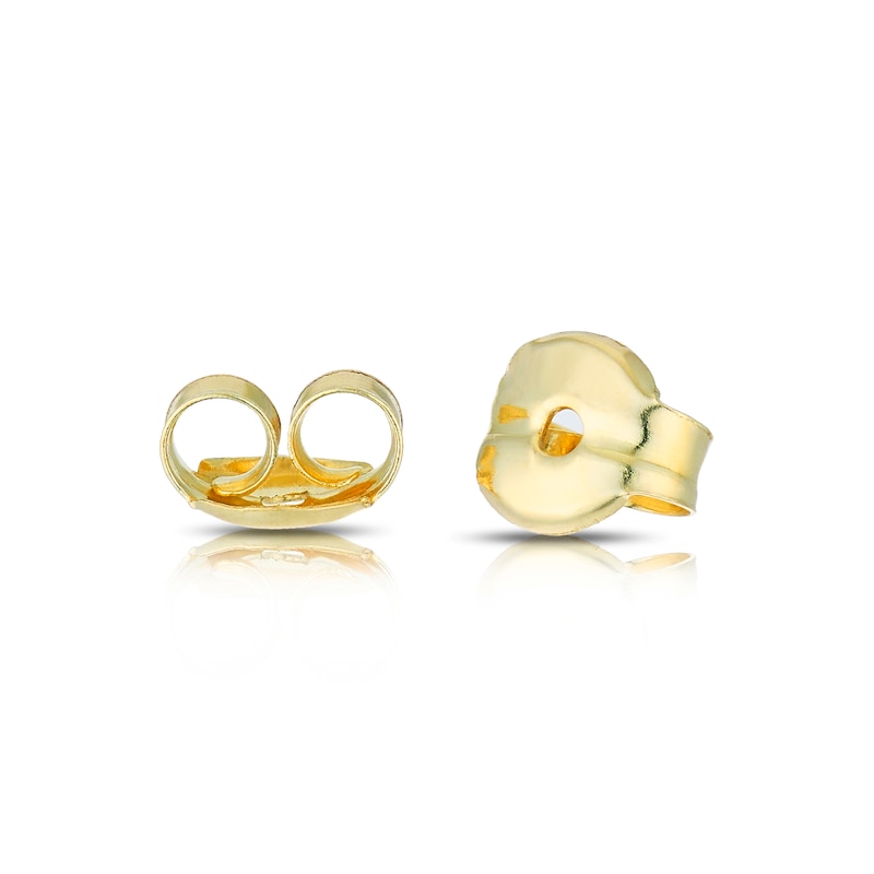 Main Image 2 of Children's 9ct Yellow Gold Enamel Dragonfly Stud Earrings