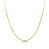 Thumbnail Image 1 of 9ct Yellow Gold Rope & Trace 16+1&quot; Necklace