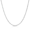 Thumbnail Image 1 of 9ct White Gold 18" Rope Chain