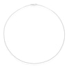 Thumbnail Image 2 of 9ct White Gold Round 16" Belcher Chain