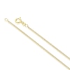 Thumbnail Image 3 of 18ct Yellow Gold 25 Gauge Diamond Cut 16" Curb Chain