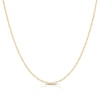 Thumbnail Image 1 of 18ct Yellow Gold 20 Gauge Twist 16" Curb Chain
