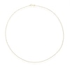 Thumbnail Image 2 of 18ct Yellow Gold 20 Gauge Twist 16" Curb Chain