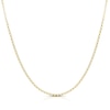 Thumbnail Image 1 of 18ct Yellow Gold 45 Gauge Round 16" Belcher Chain
