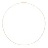 Thumbnail Image 2 of 18ct Yellow Gold 45 Gauge Round 16" Belcher Chain