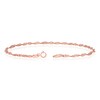 Thumbnail Image 3 of 9ct Rose Gold Twist 7.5" Bracelet
