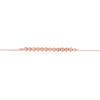 Thumbnail Image 2 of 9ct Rose Gold Diamond Cut Ball Bolo Bracelet