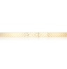 Thumbnail Image 2 of 9ct Gold Diamond Cut Flat Tube Bangle