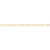 Thumbnail Image 2 of 9ct Yellow Gold Figaro T-Bar Bracelet
