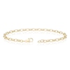 Thumbnail Image 3 of 18ct Yellow Gold 130 Gauge Oval Belcher 7" Bracelet