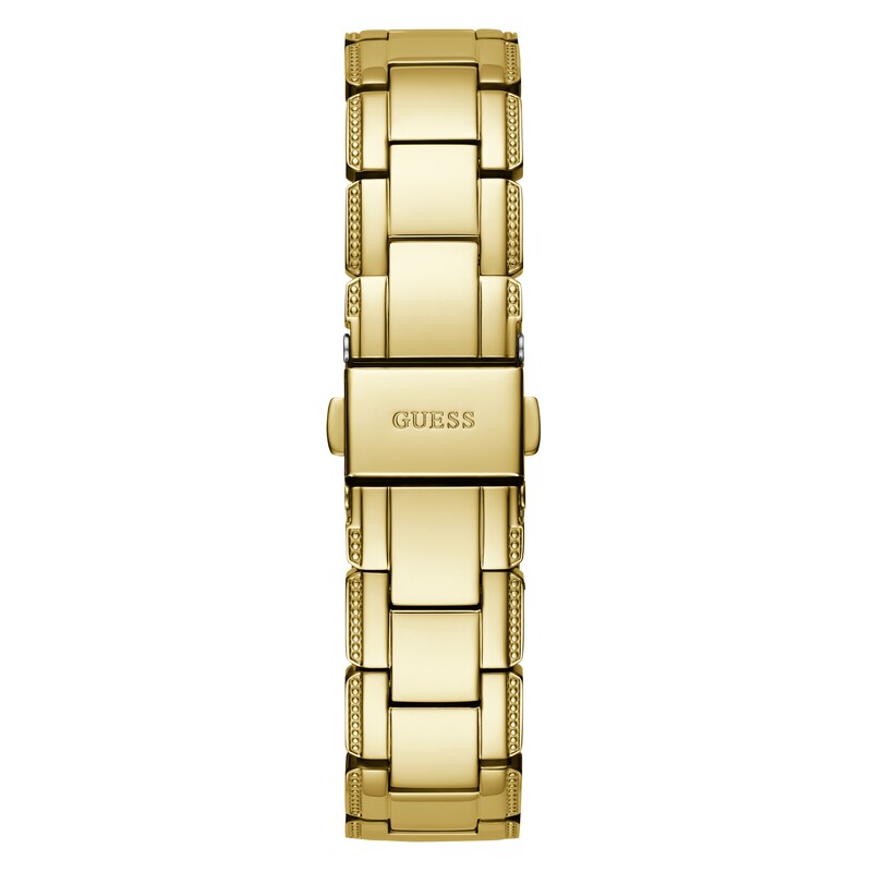 Main Image 3 of Guess Ladies' Stone Set Detail Gold Tone Bracelet Watch