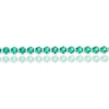 Thumbnail Image 2 of Sterling Silver Green Cubic Zirconia & Paper link Chain Bracelet